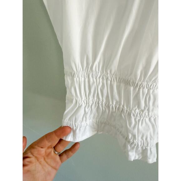 J.Crew | NWT Hyacinth top in cotton poplin in White | Sz XL - Picture 4 of 10